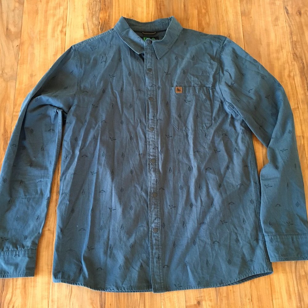 HippyTree Button Down Long Sleeve Shirt